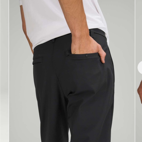 Lululemon Commission Pant Classic 34" *Warpstreme Obsidian sz.38 - Picture 4 of 9